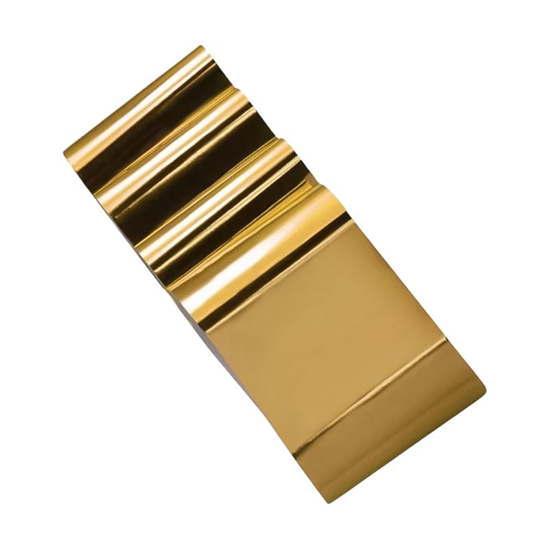 Фольга для декору нігтів Nails Molekula Professional Перебивна, золото, 122 м